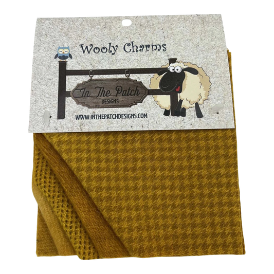 Wooly Charms 5in x 5in Goldenrod 5ct