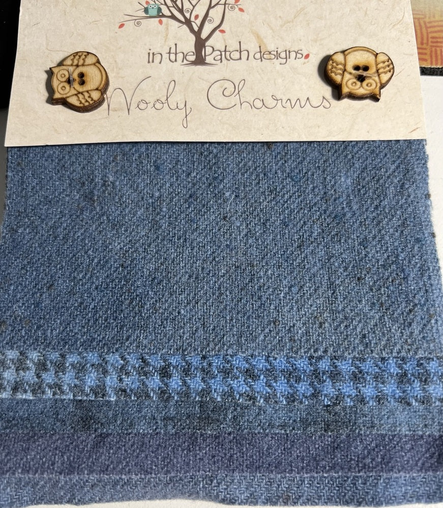 Wooly Charms Summer Night 127 mm x 127 mm - 5pc sewing and quilting product