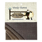 Wooly Charms 5in x 5in Bunny Taupe 5ct