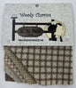 Wooly Charms Tans 127 mm x 127 mm - 5pc sewing and quilting product