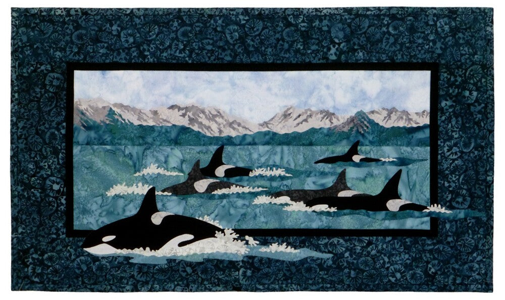 Leader of the Pod applique Wall Hanging Pattern , quilting and craft projects