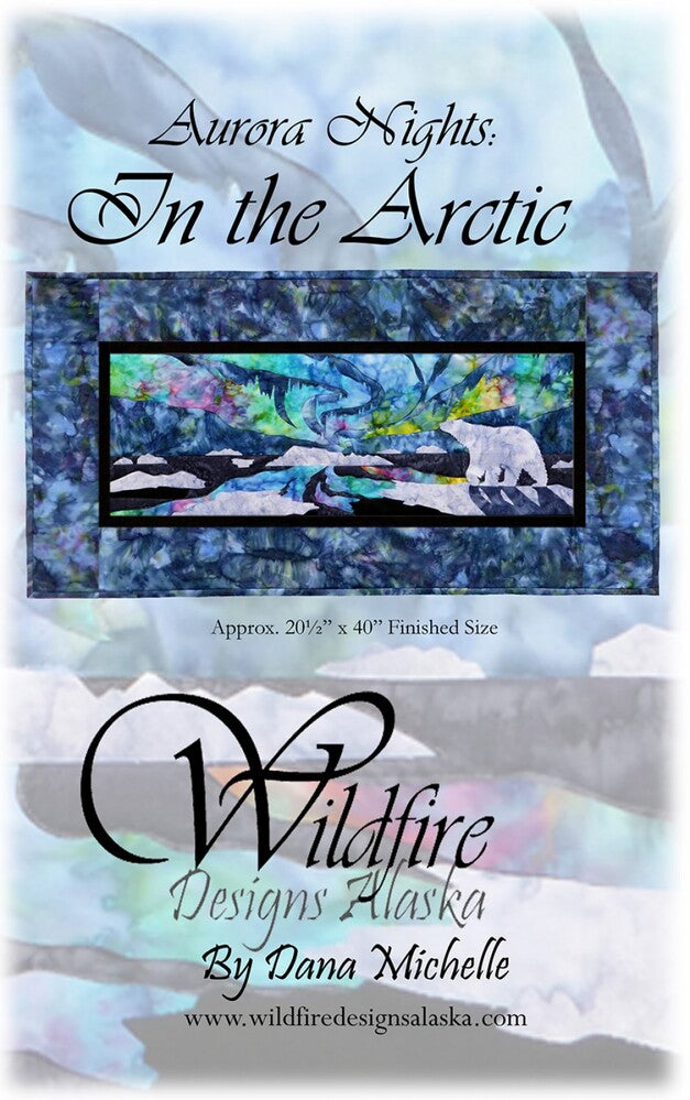 Aurora Nights: In the Arctic Wall Hanging Pattern , quilting and craft projects