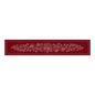 Sashiko Australia Wildflower Bouquet Runner - CHERRY RED , piecing and stitching