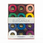 WonderFil Eleganza 8wt 12-Ball Set KALEIDOSCOPE