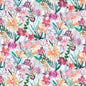 Whispering Gardens - Watercolor Multi-Floral 2743 mm Wideback for patchwork, quilting and sewing