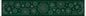 Sashiko Australia Snowflakes Runner GREEN , piecing and stitching