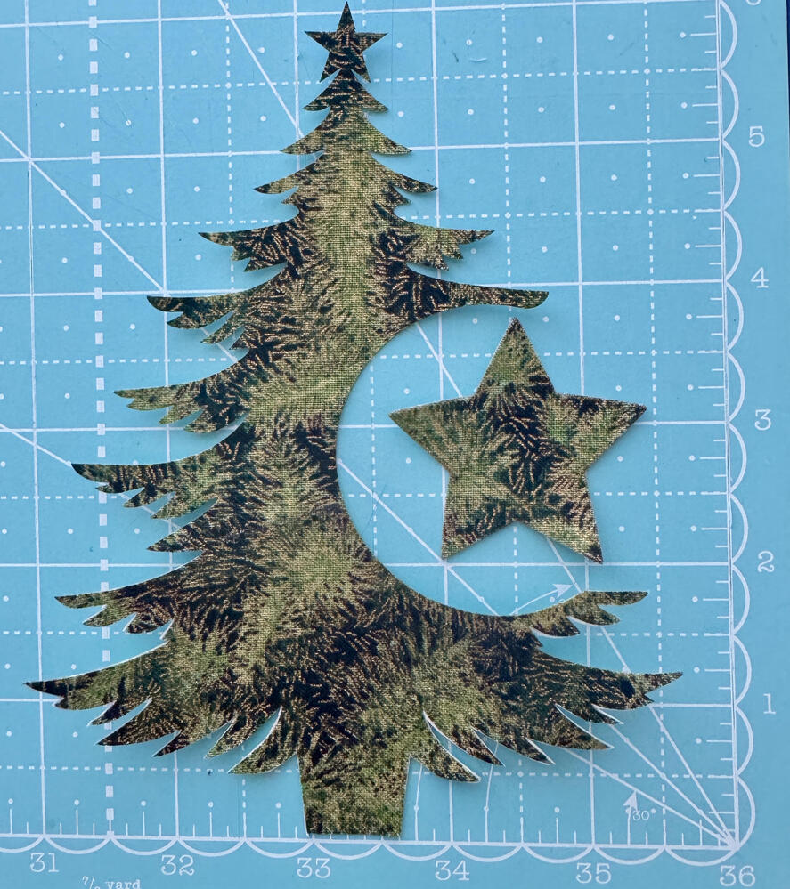 Christmas Tree 152 mm sewing and quilting product