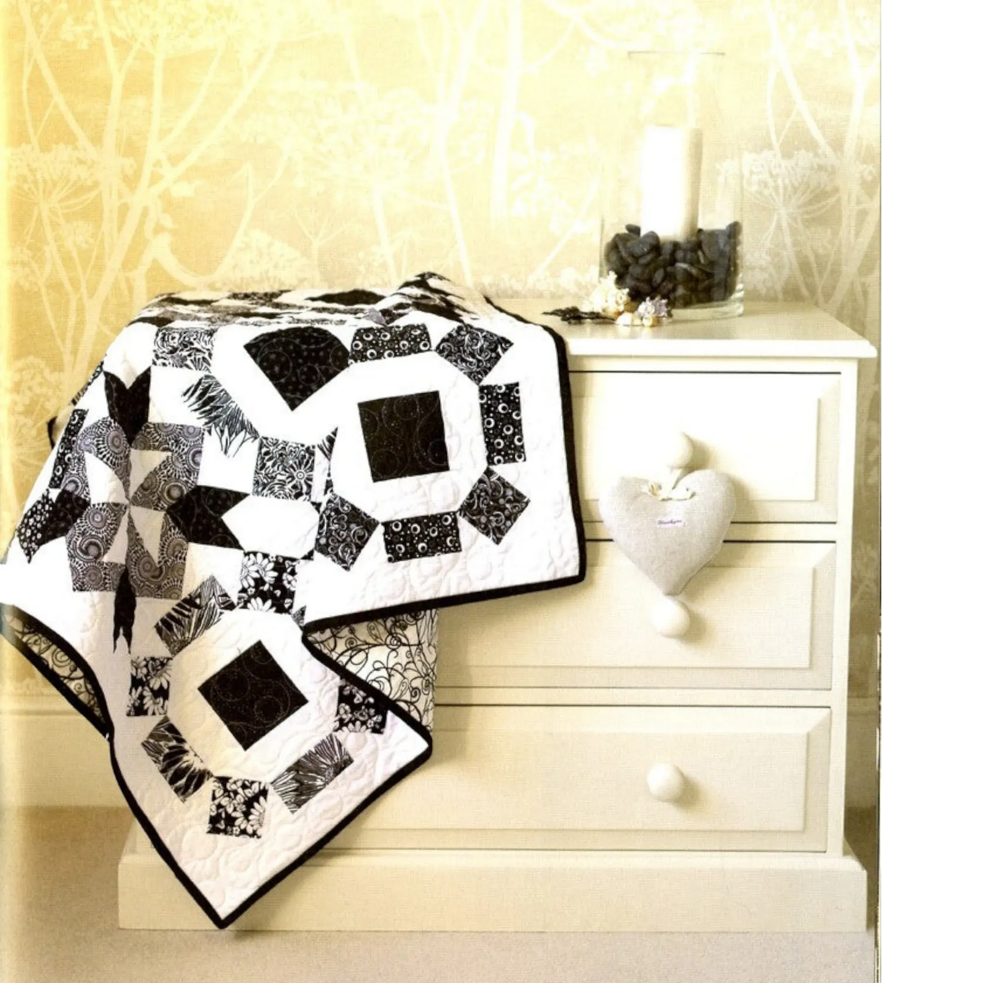 Jelly Roll Sampler Quilts Book for patchwork, quilting and sewing