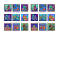 Fantasticats - Black Metallic Digital Blocks sewing and quilting product