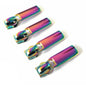 Everything Fabric Zipper Pulls Iridescent Rainbow for patchwork, quilting and sewing