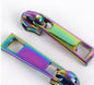 Zipper Pulls Iridescent Rainbow for bag making and sewing projects