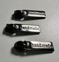 Zipper Pulls Handmade Gunmetal for bag making and sewing projects