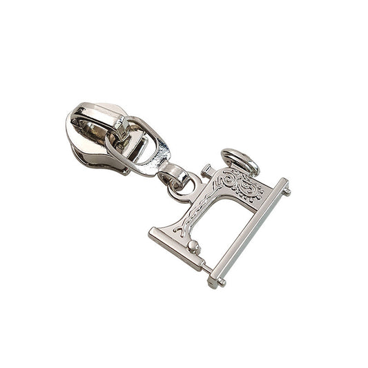 Everything Fabric Zipper Pulls #5 Sewing Machine 5 Colours for patchwork, quilting and sewing
