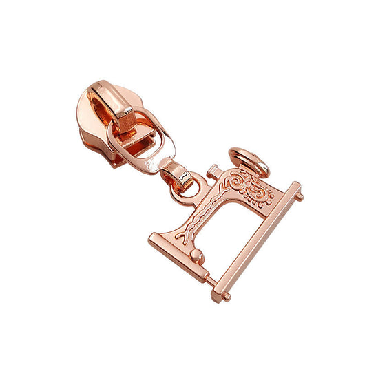 Everything Fabric Zipper Pulls #5 Sewing Machine 5 Colours for patchwork, quilting and sewing