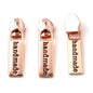 Zipper Pulls #5 with Handmade - Rose Gold for bag making and sewing projects