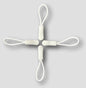 Everything Fabric Zipper Widget - 4 Pack for patchwork, quilting and sewing