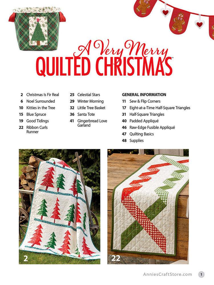 A Very Merry Quilted Christmas Book - Everything Fabric