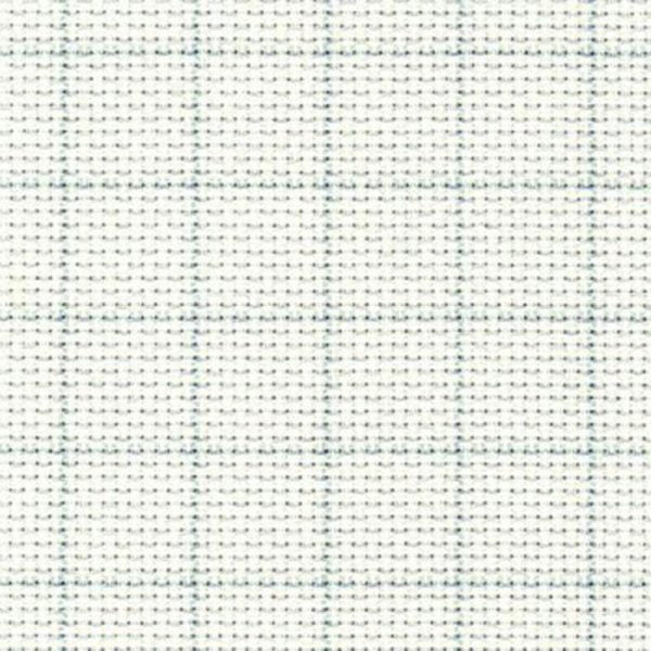 Aida - White - 14ct - 43in wide - Everything Fabric