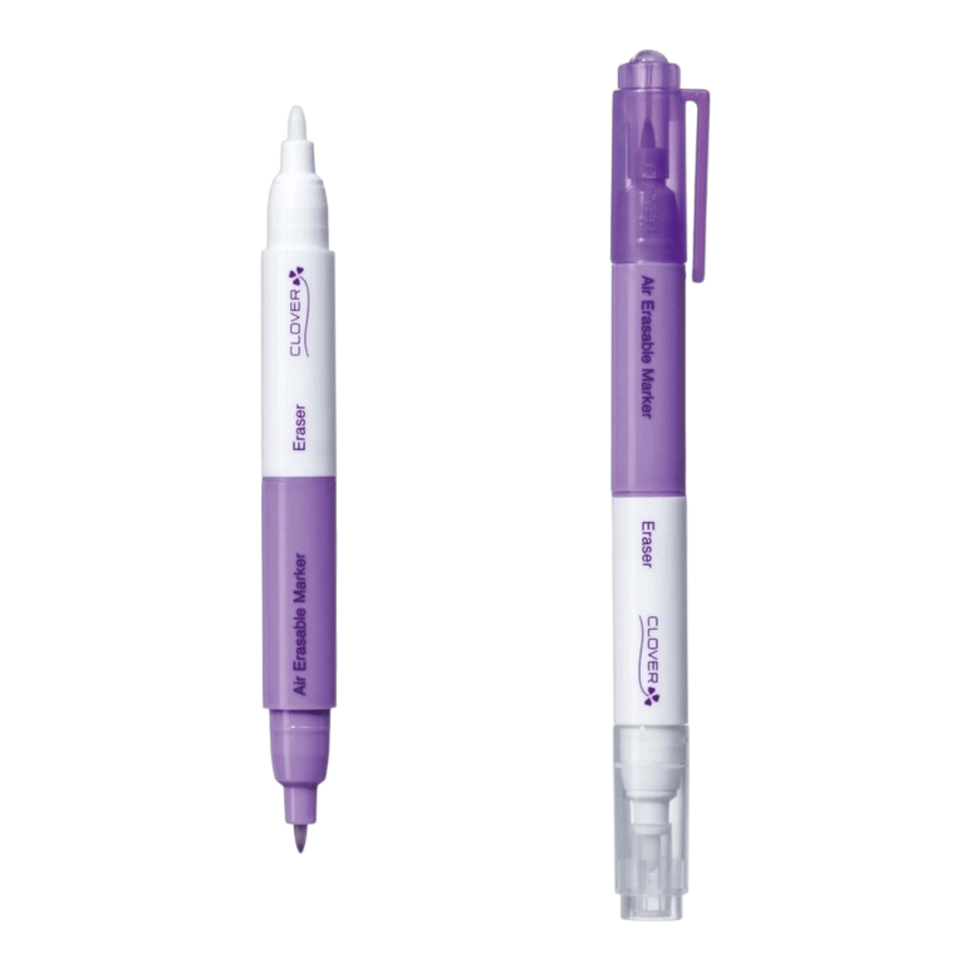 Air Erasable Marker With Eraser Purple - Everything Fabric