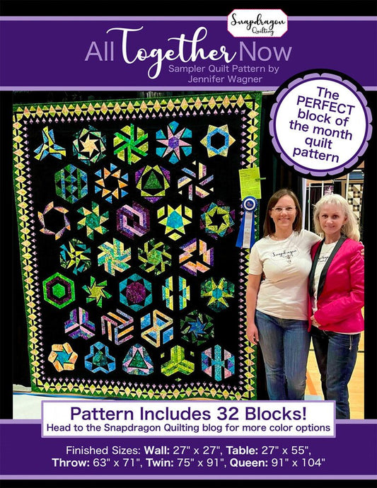 All Together Now Quilt Pattern - Everything Fabric