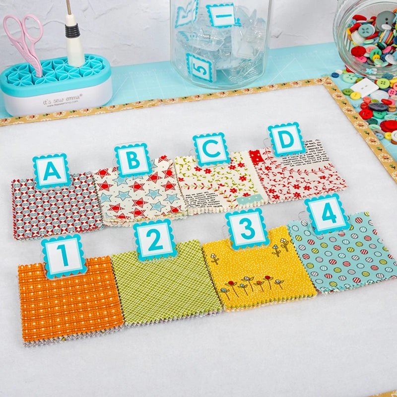 AlphaClippies - Everything Fabric