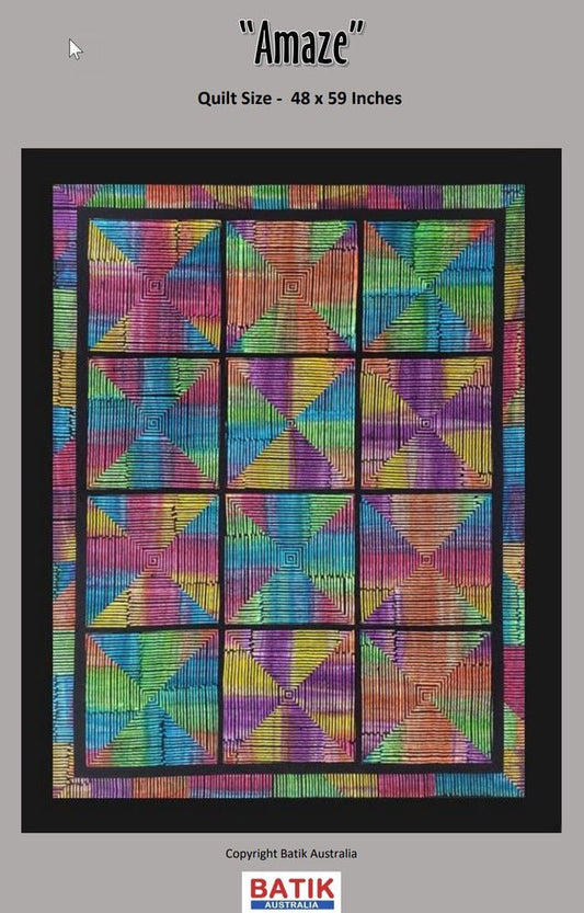 AMAZE Pattern - Everything Fabric