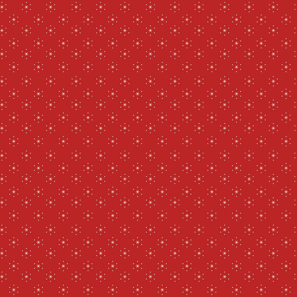 Americana Sparkle Schoolhouse - Everything Fabric