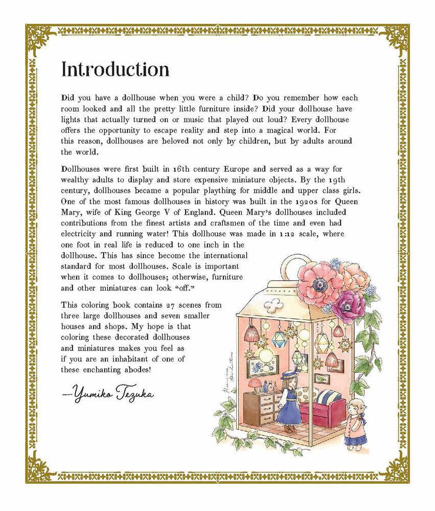 Antique Dollhouse Coloring Book - Everything Fabric