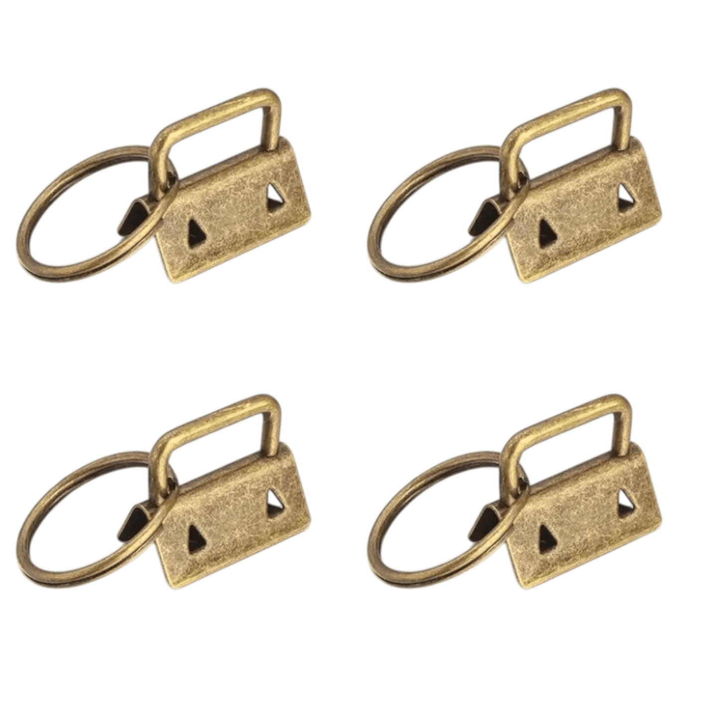 Antique Gold Key Fobs 5 Pack 25mm - Everything Fabric