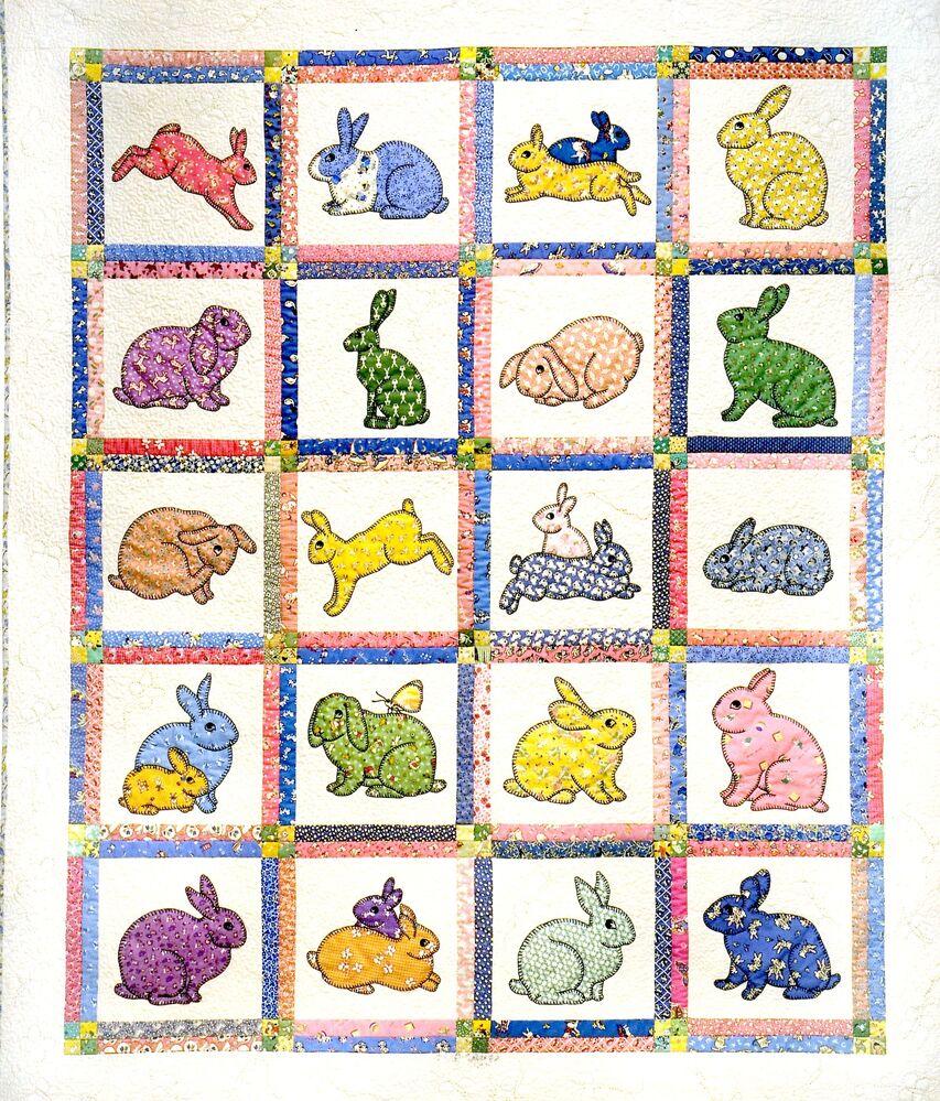Applique Book - Bunnies and More - Everything Fabric