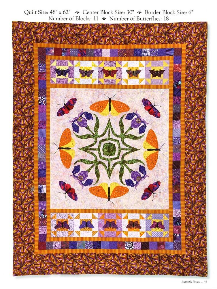 Applique Book - Butterfly Dance - Everything Fabric