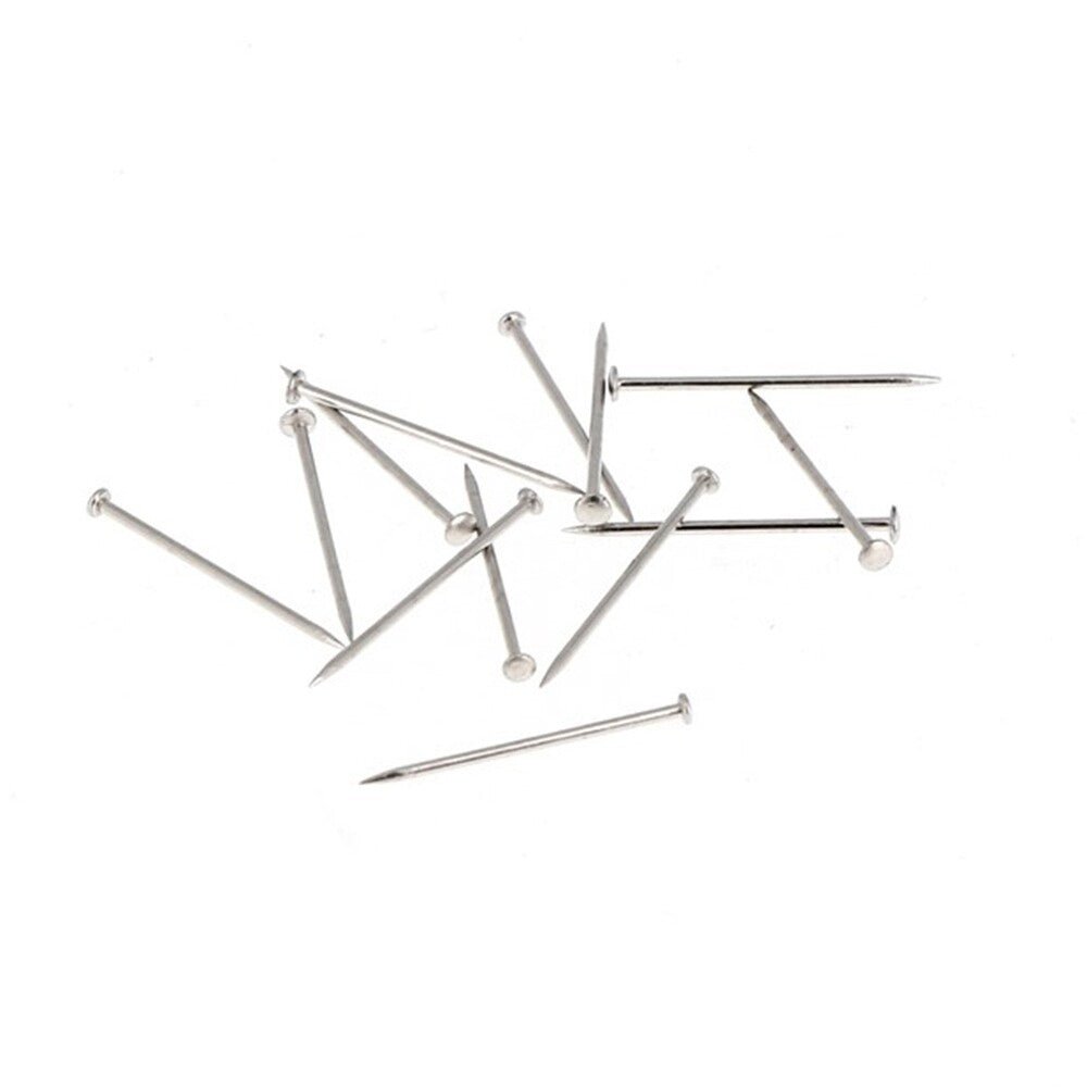 Appliqué Sequin Pin – Nickel, Size 8 (½″) – 500‑Pack - Everything Fabric