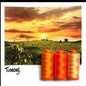 Aurifil 3pc Set Tuscany Orange 50wt - Everything Fabric