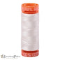 Aurifil 50 wt Cotton Mako 200 m - Muslin - Everything Fabric