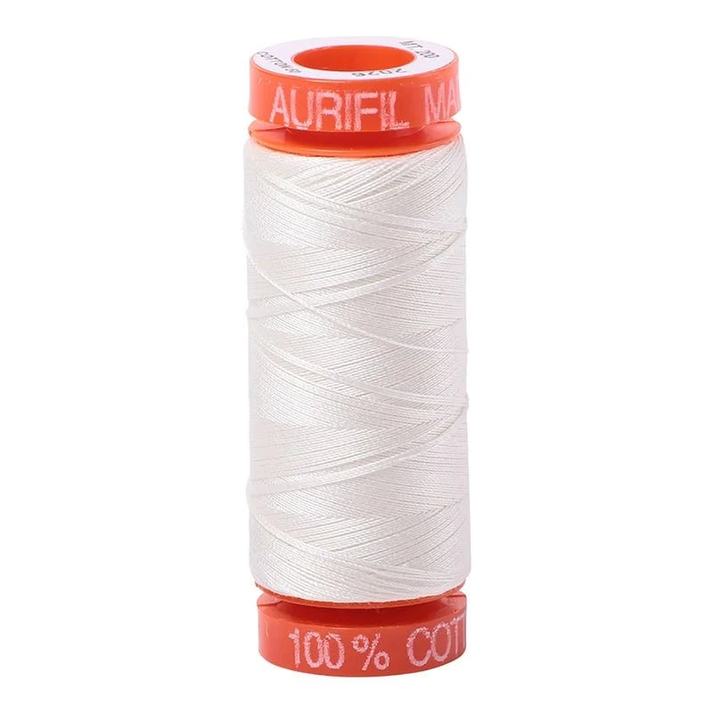 Aurifil Cotton Mako 50wt 200m Chalk
