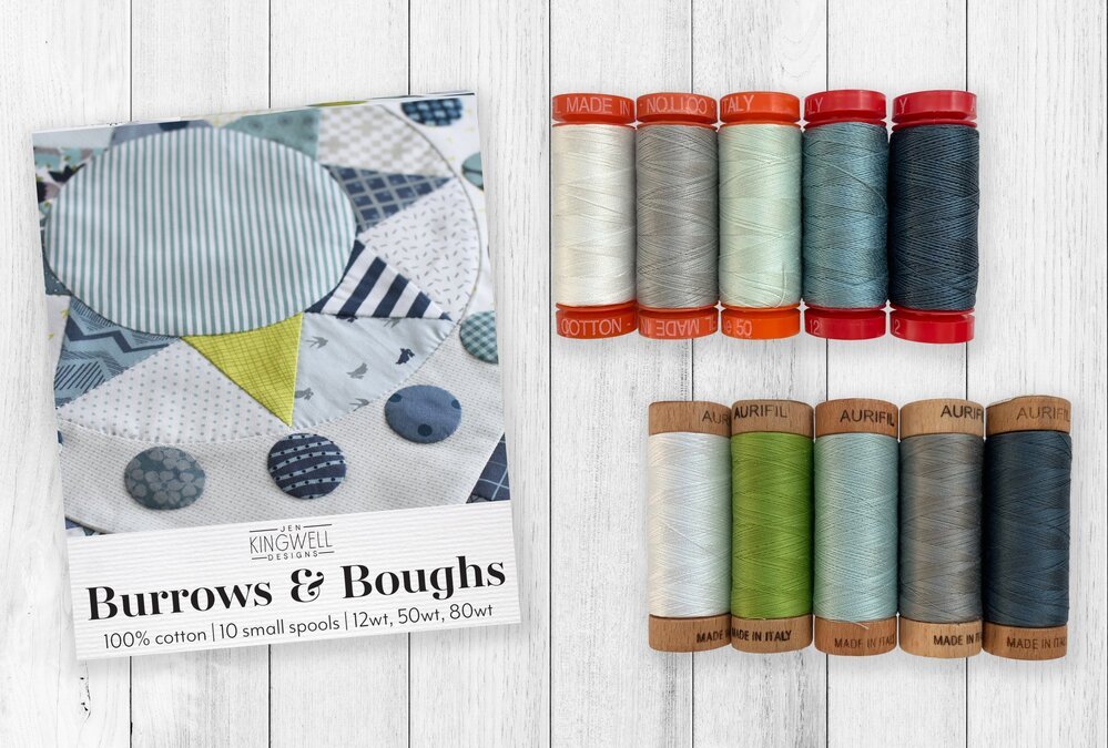 Aurifil Burrows & Bowes Threads Designer Collection - Everything Fabric