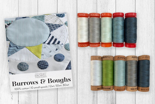 Aurifil Burrows & Bowes Threads Designer Collection - Everything Fabric