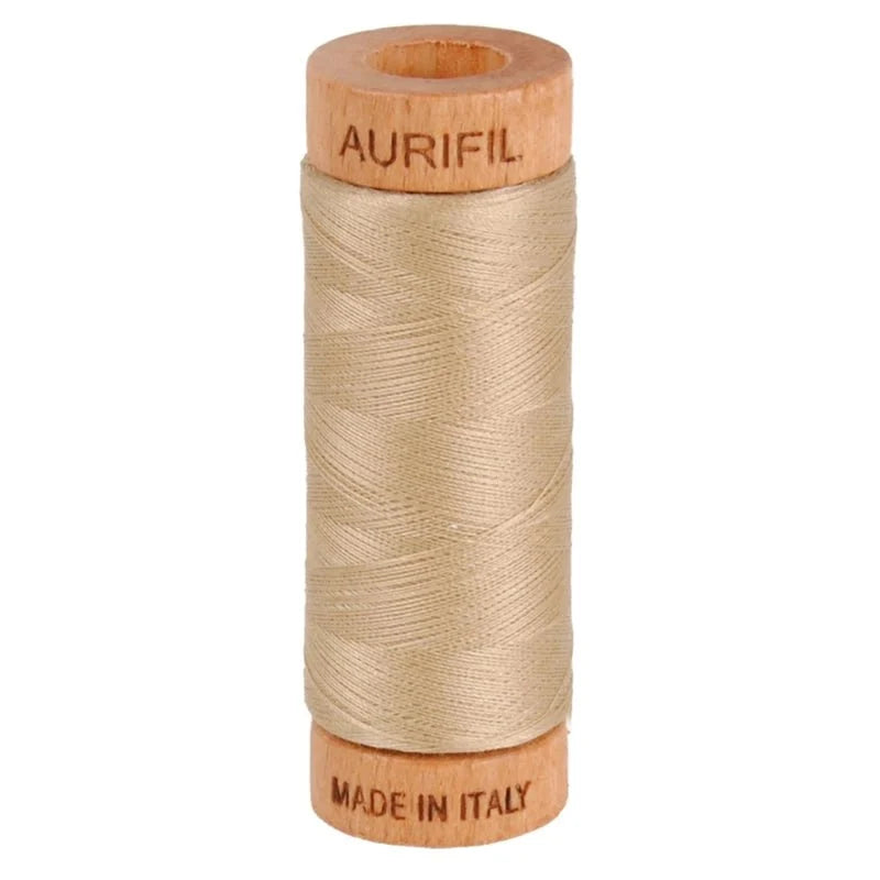 Aurifil Cotton Mako 80wt 280m 2326 Sand