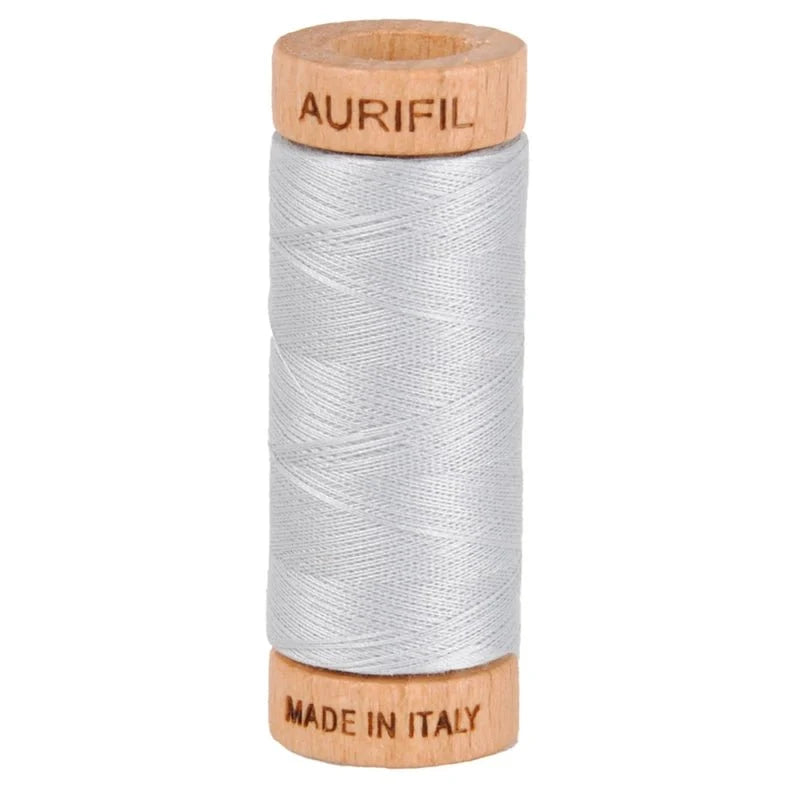 Aurifil Cotton Mako 80wt 280m 2600 Dove