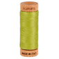 Aurifil Mako 80wt Cotton Thread Solid Light Leaf Green - Everything Fabric