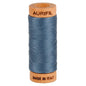 Aurifil Mako 80wt Cotton Thread Solid Medium Grey - Everything Fabric