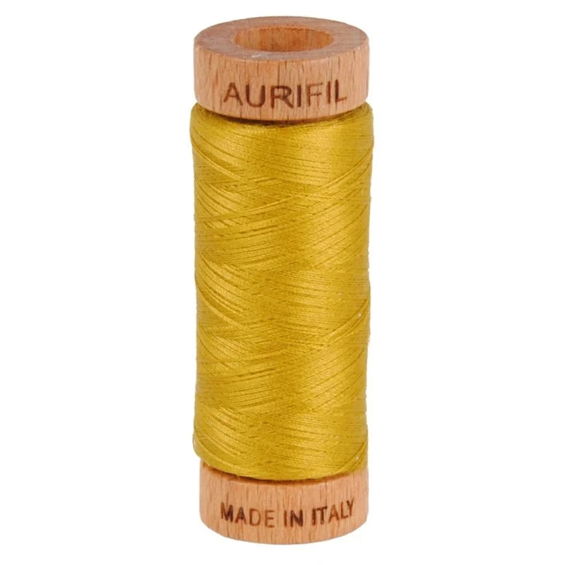 Aurifil Cotton Mako 80wt 280m 5022 Mustard