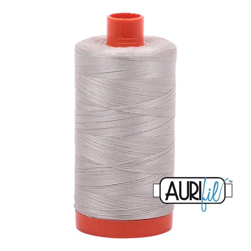 Aurifil Mako Cotton Thread 50wt in Moondust - Everything Fabric