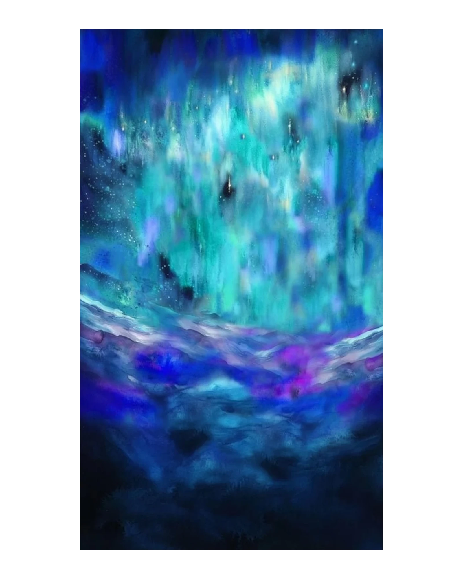 Aurora Whale Song - Everything Fabric