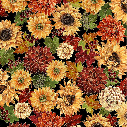 Autumn Bouquet - Master Floral - Everything Fabric