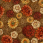 Autumn Bouquet - Packed Flowers - Everything Fabric