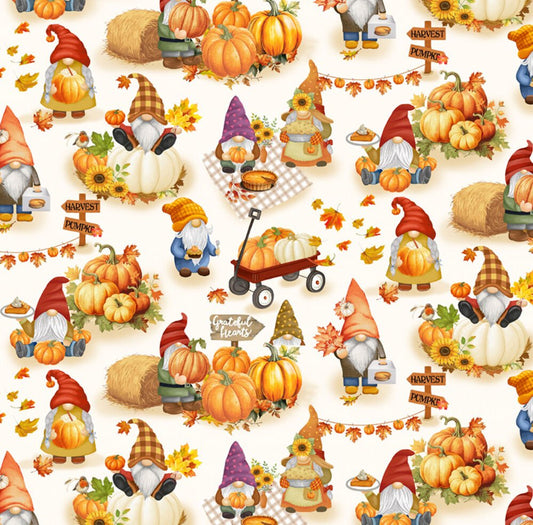 Autumn Fall Gnomes - Everything Fabric