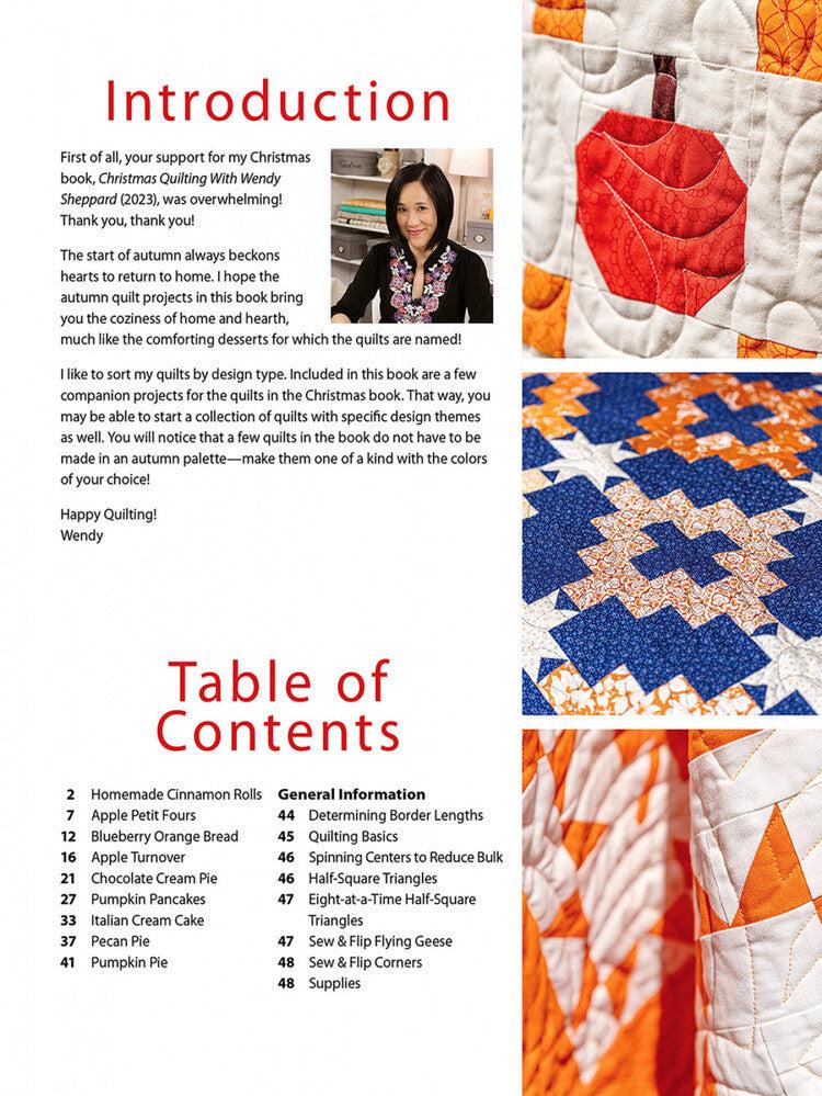 Autumn Quilting with Wendy Sheppard Book - Everything Fabric