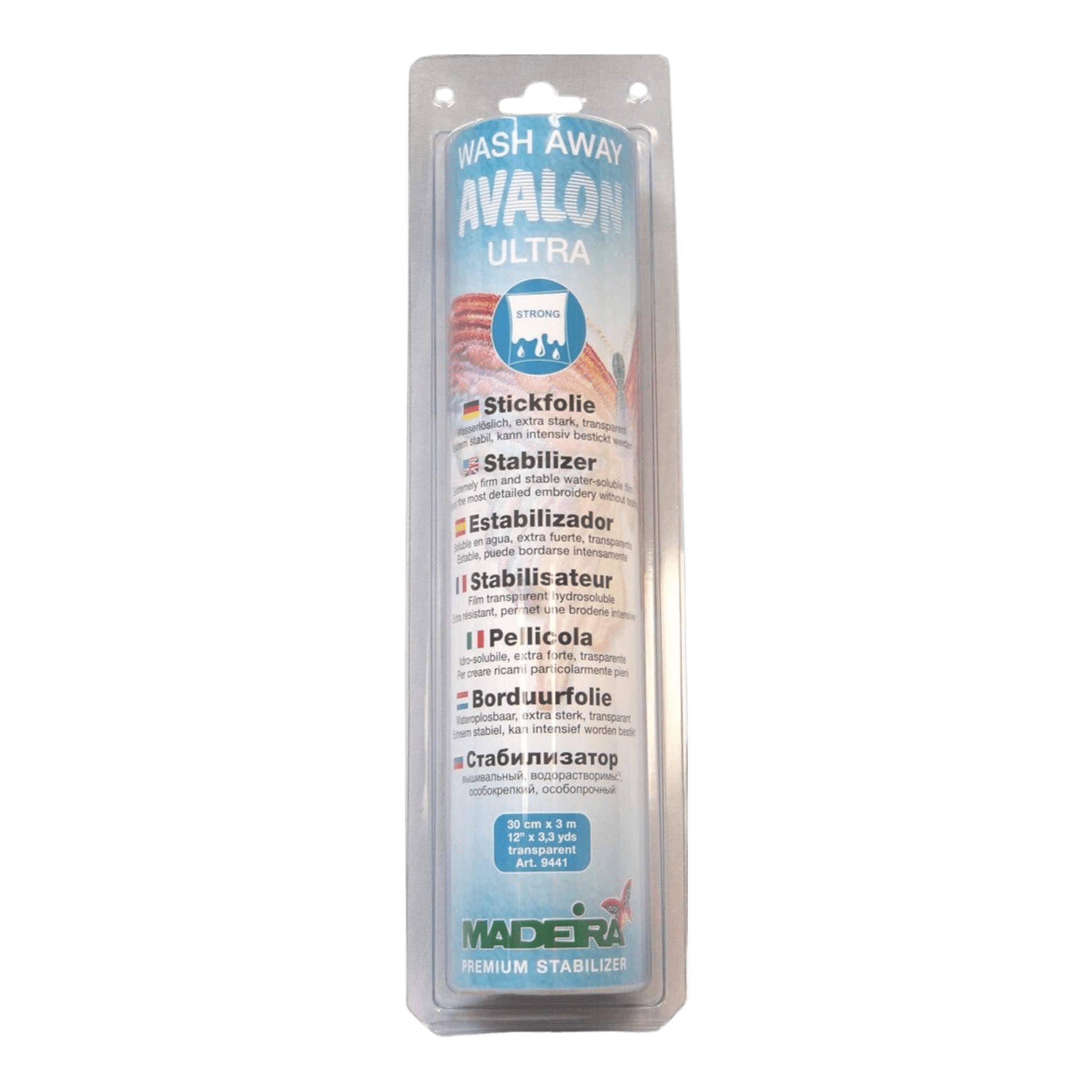 Avalon ULTRA Wash Away Stabiliser - Everything Fabric
