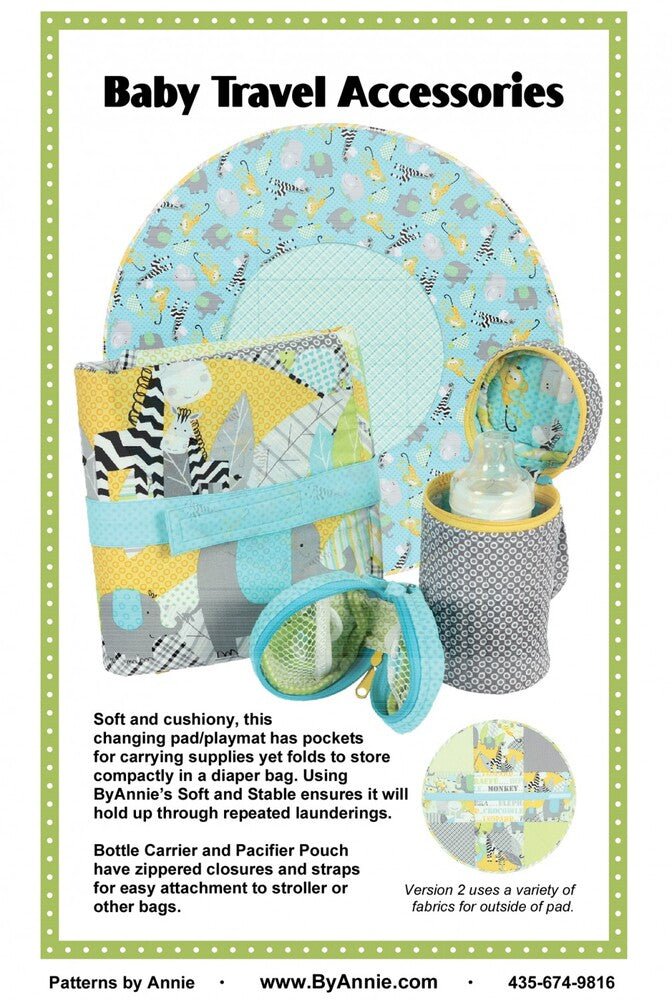 Baby Travel Accessories Pattern - Everything Fabric
